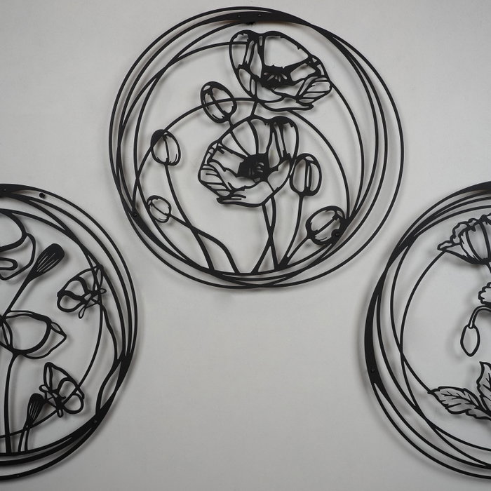 Wallity Poppy Flowers - APT356MS